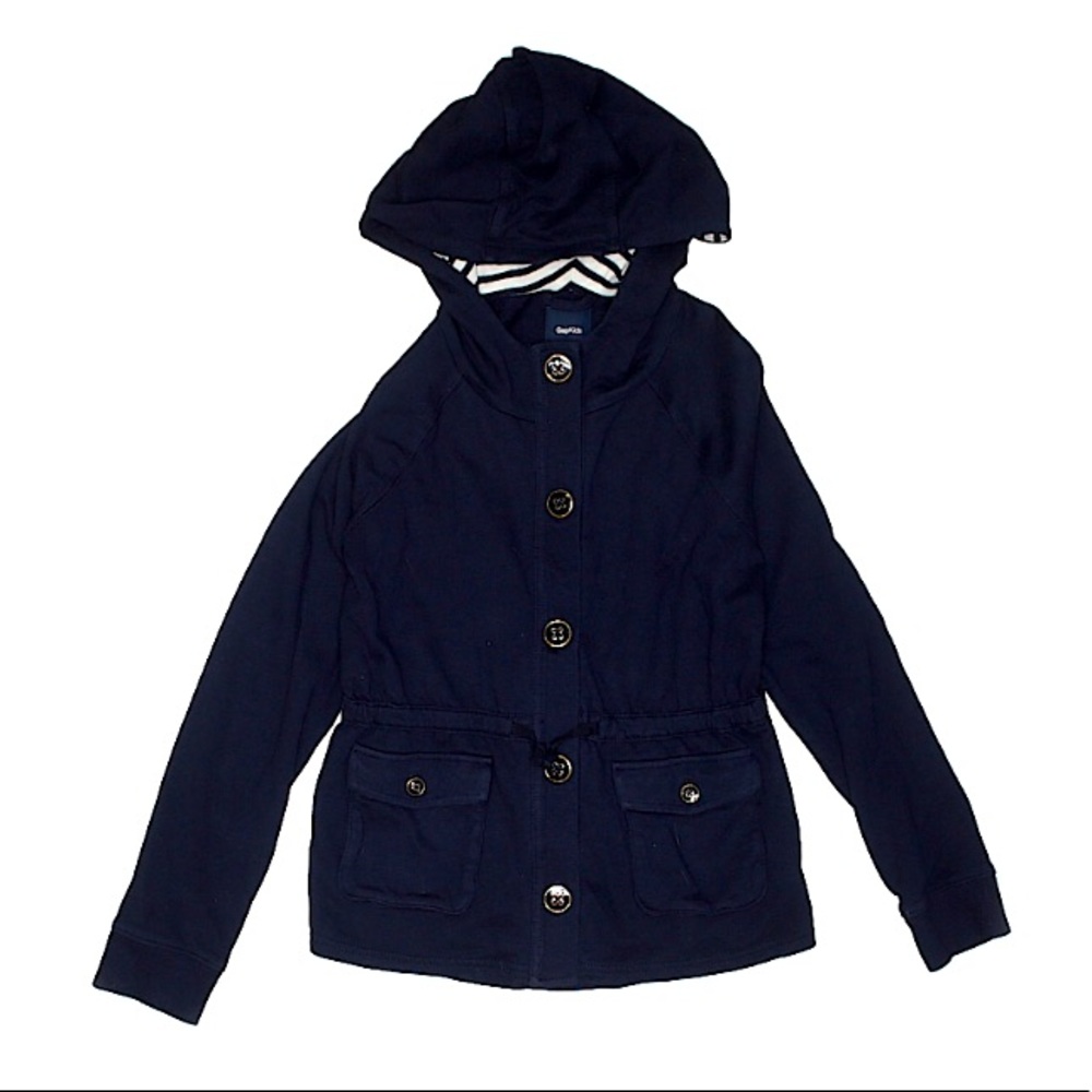 Navy Sweater Jacket